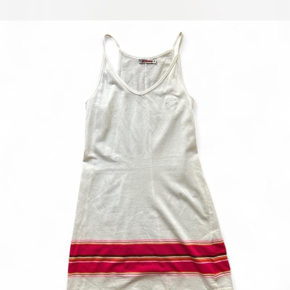 Roxy Ivory and Crimson Dress